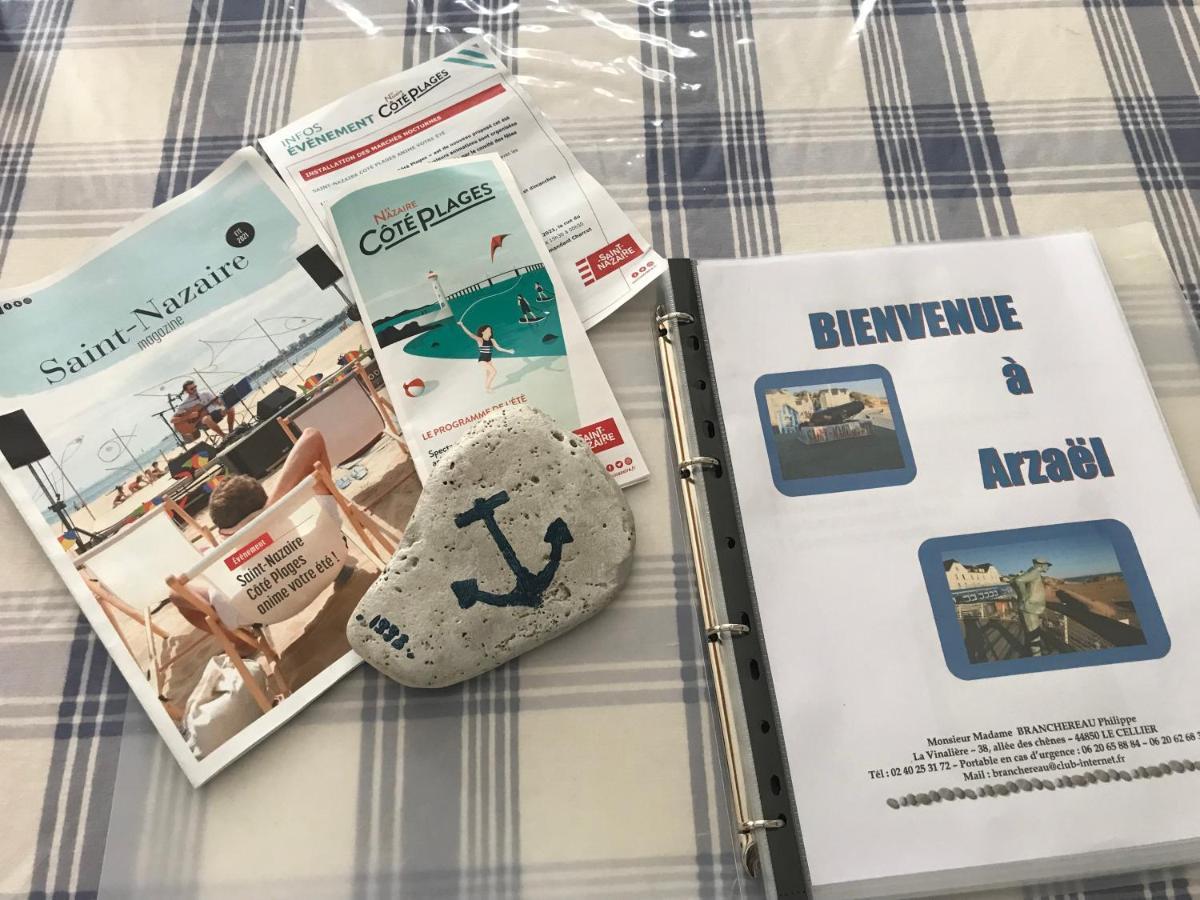 Maison De Vacances Arzael A 200M De La Plage Celebre De Mr Hulot Saint-Nazaire  Eksteriør billede